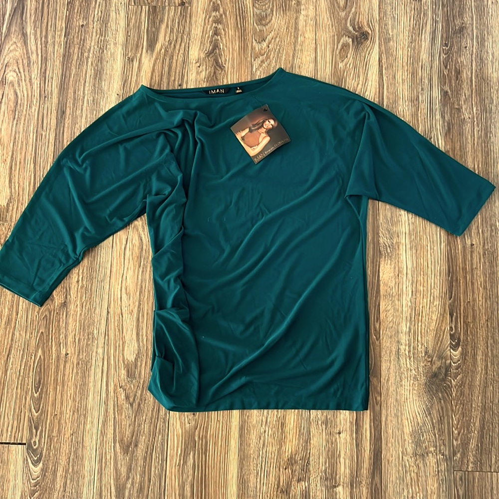IMAN Dolman Sleeve blouse Size S